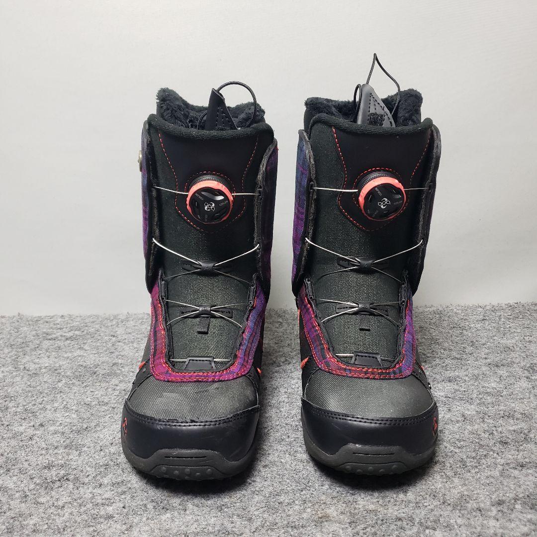 美品 K2 24.0cm ダイヤルブーツ レディース