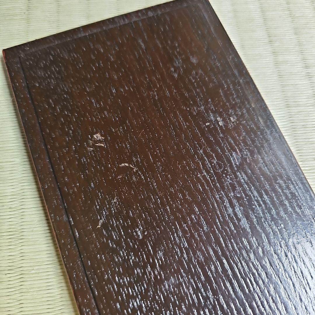 【明治ロマン/1870年物】戦前物 漆塗り弁当箱 漆器 膳の箱 五客 5個朱色