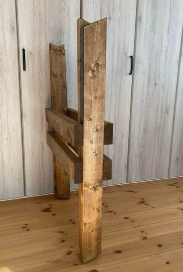 値下げ！新色！開閉式！木製サーフボード用メンテナンススタンド