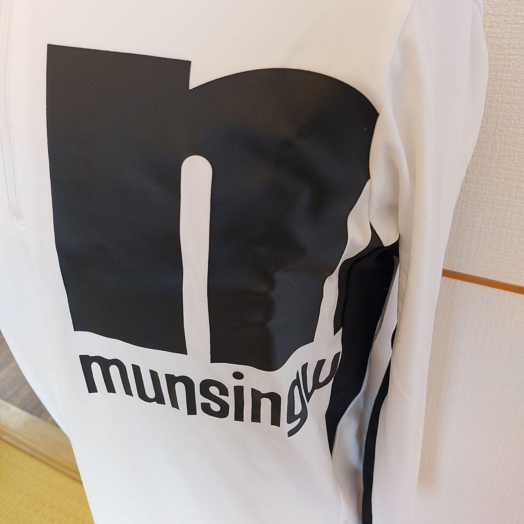 【munsingwear】 ハーフジッパー付き長袖シャツ サイズL ※新品未使用