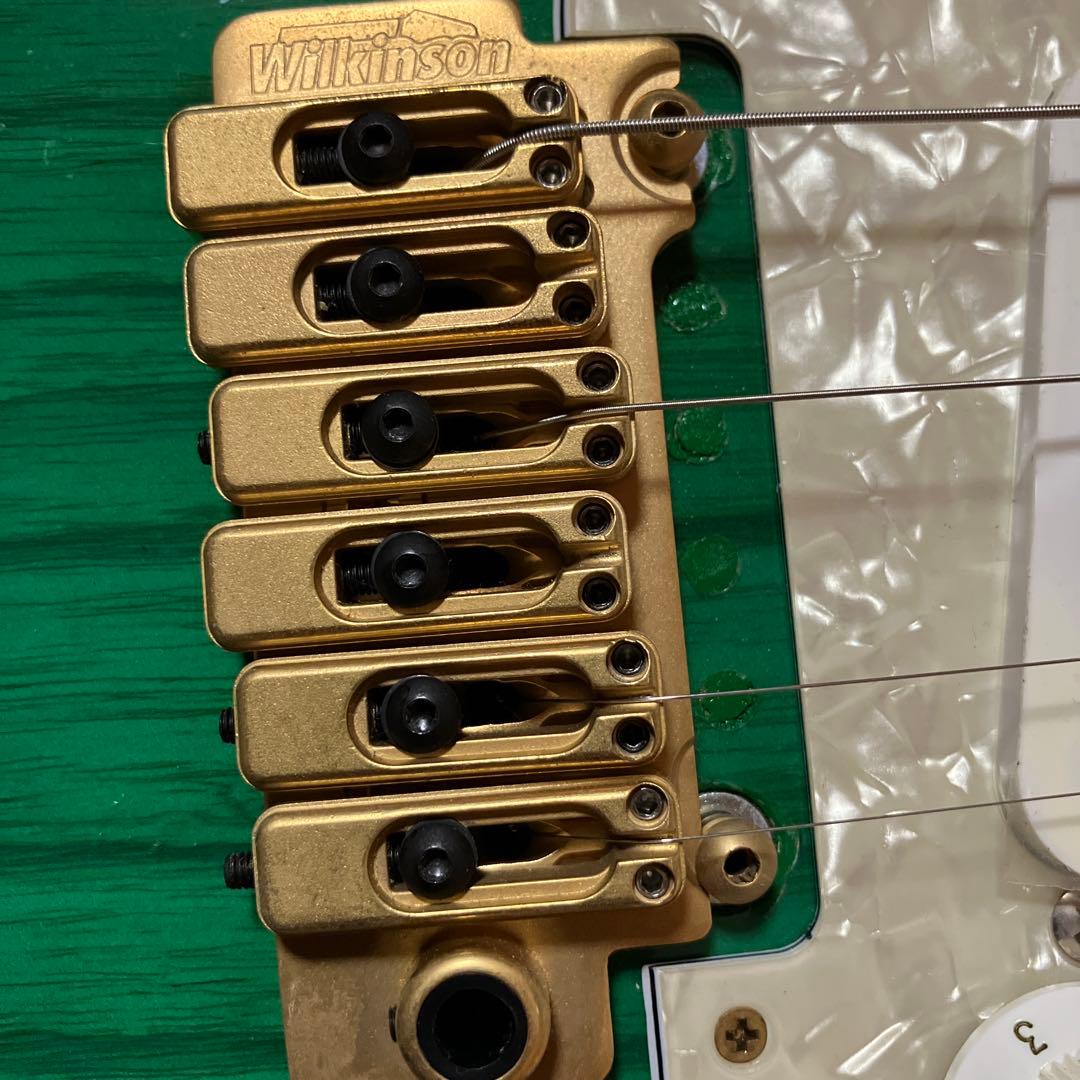 Fender Japan Stratocaster グリーン