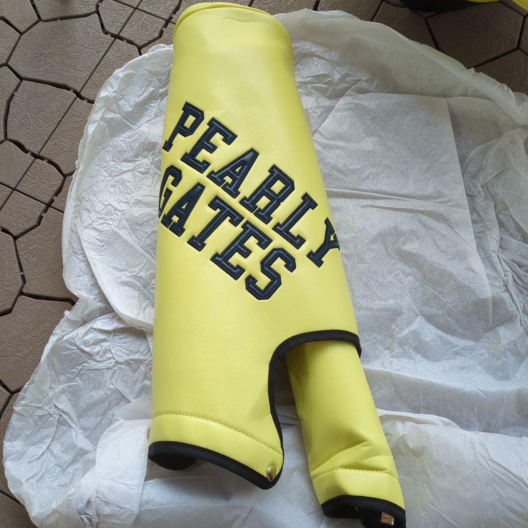 PEARLY GATES イエロー キャディバッグ