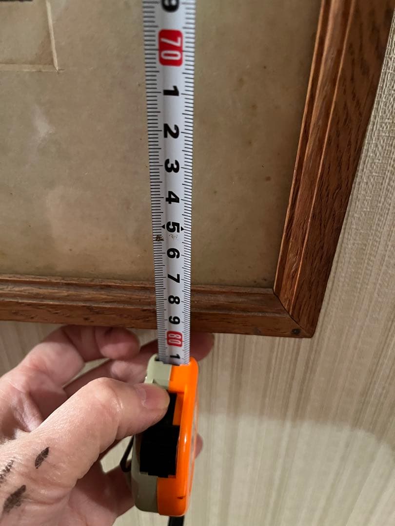 ヴィンテージ　版画　絵画　大きい絵　木立の絵　林の絵