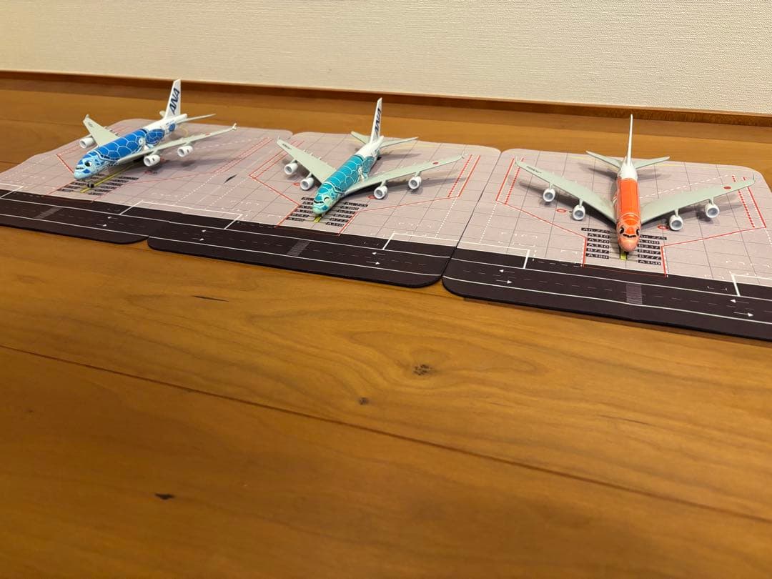 フライングホヌ3機セット&マット3つ