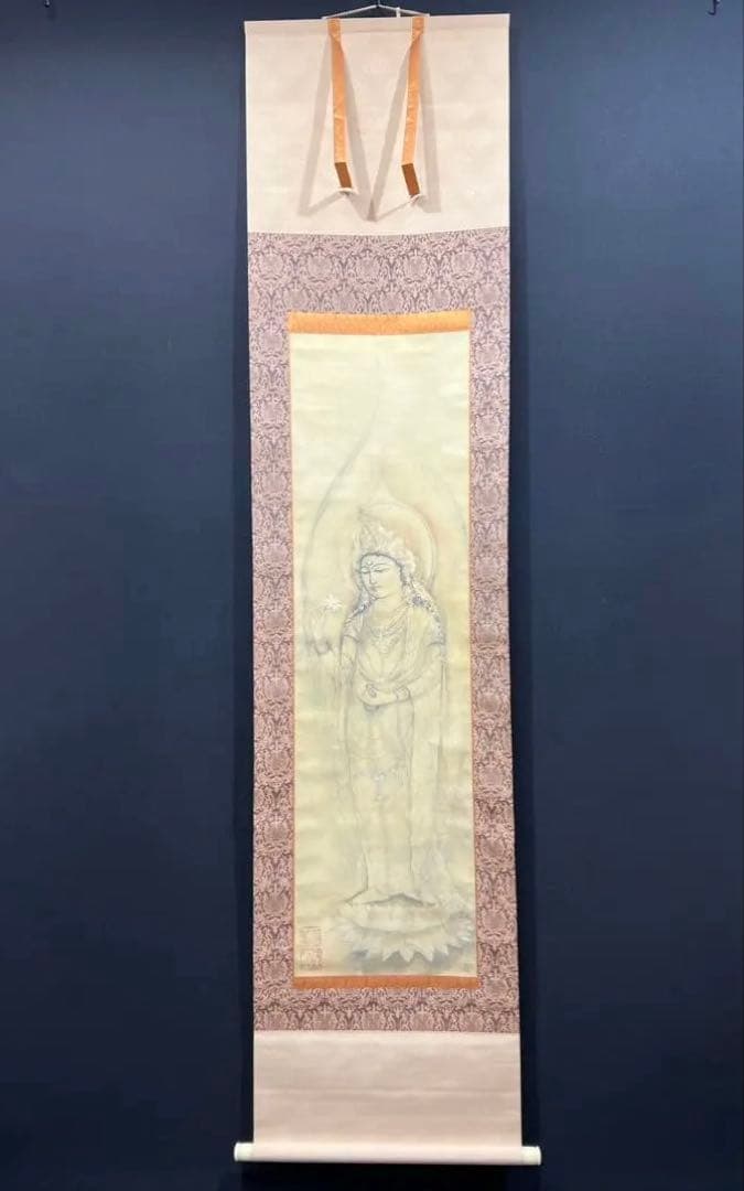 6村上華岳/聖観音/菩薩/縁起物/工芸