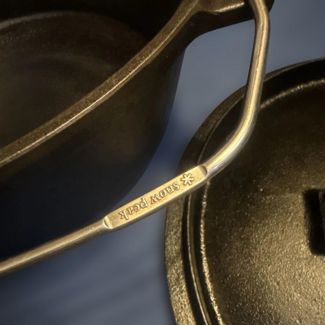 レア　スノーピーク　和鉄ダッチオーブン28初期型