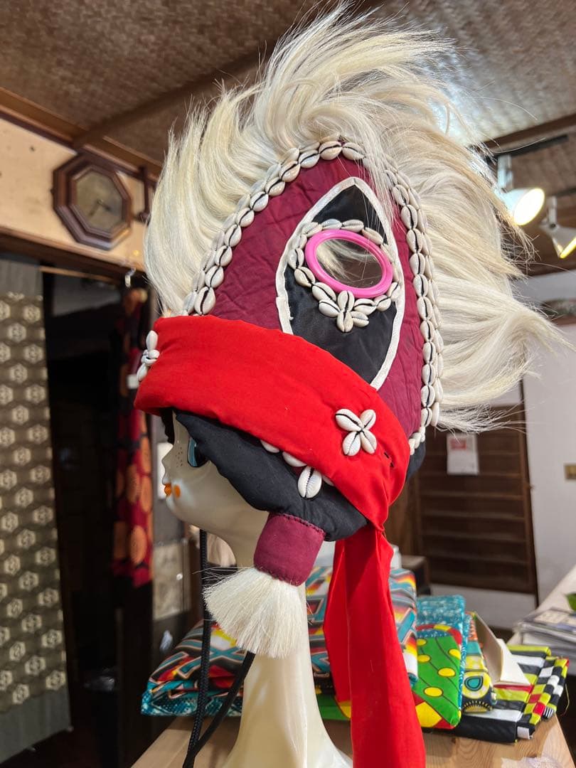 フェレケ 深紅 ジャンべ 　Djembe アフリカン ジェンべ　ギニア製