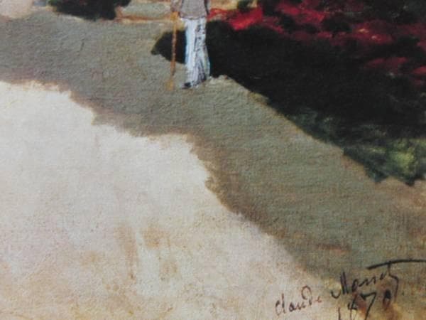 クロード・モネ、トルーヴィルの、希少画集画、新品額装付
