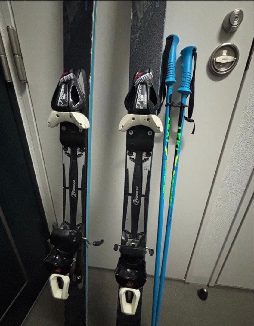 オガサカスキー板TC-JL160cmジュニアスキー板レキポール