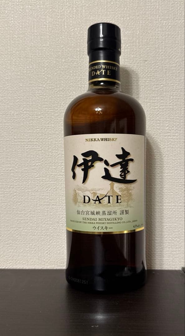 ニッカ　伊達 700ml　【未開封品】