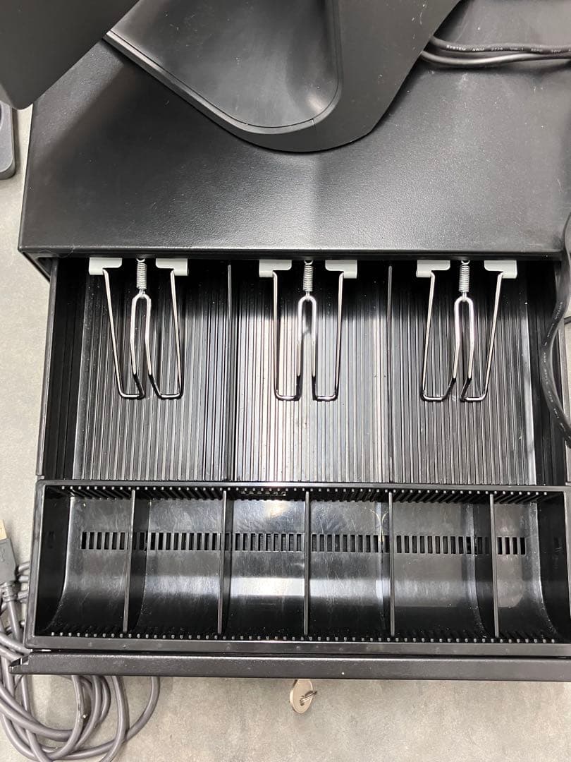 POS BANK ポスレジ一式　バーコードリーダー　ハンディースマホ　ドロアー