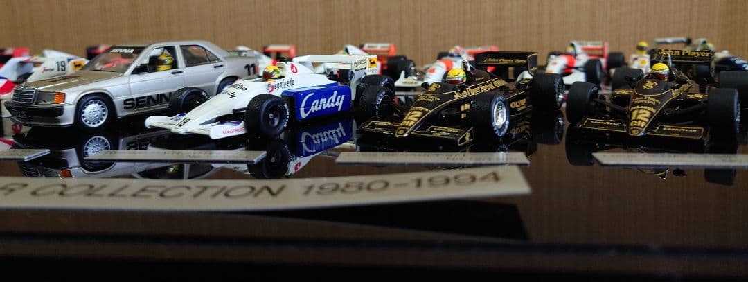 【専用】アイルトンセナ レーシングカーコレクション 1980-1994