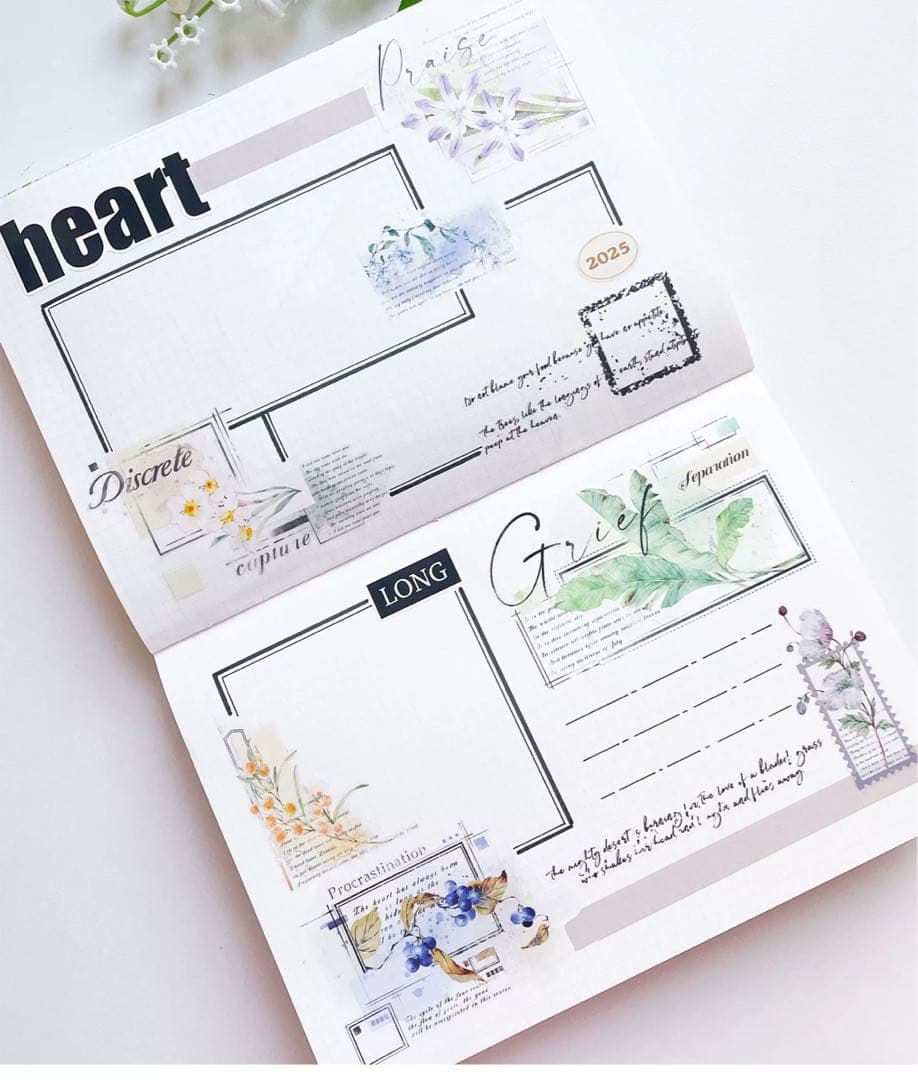 醒醒文创《旧梦札记》海外マスキングテープ　マステ 【2354】