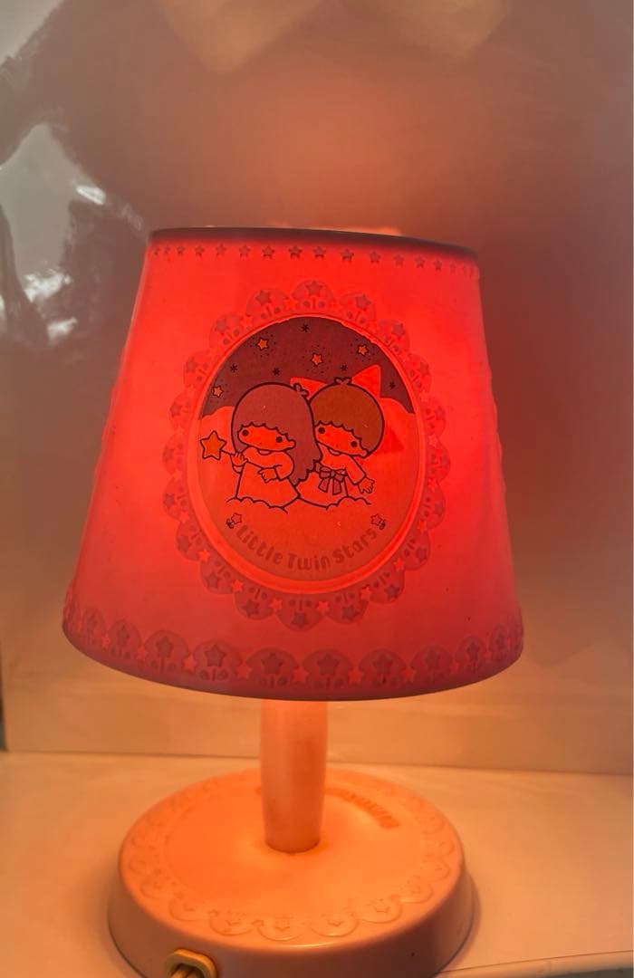 【当時品】キキララ　サンリオ　ミニランプ　ライト 1976年リトルツインスターズ