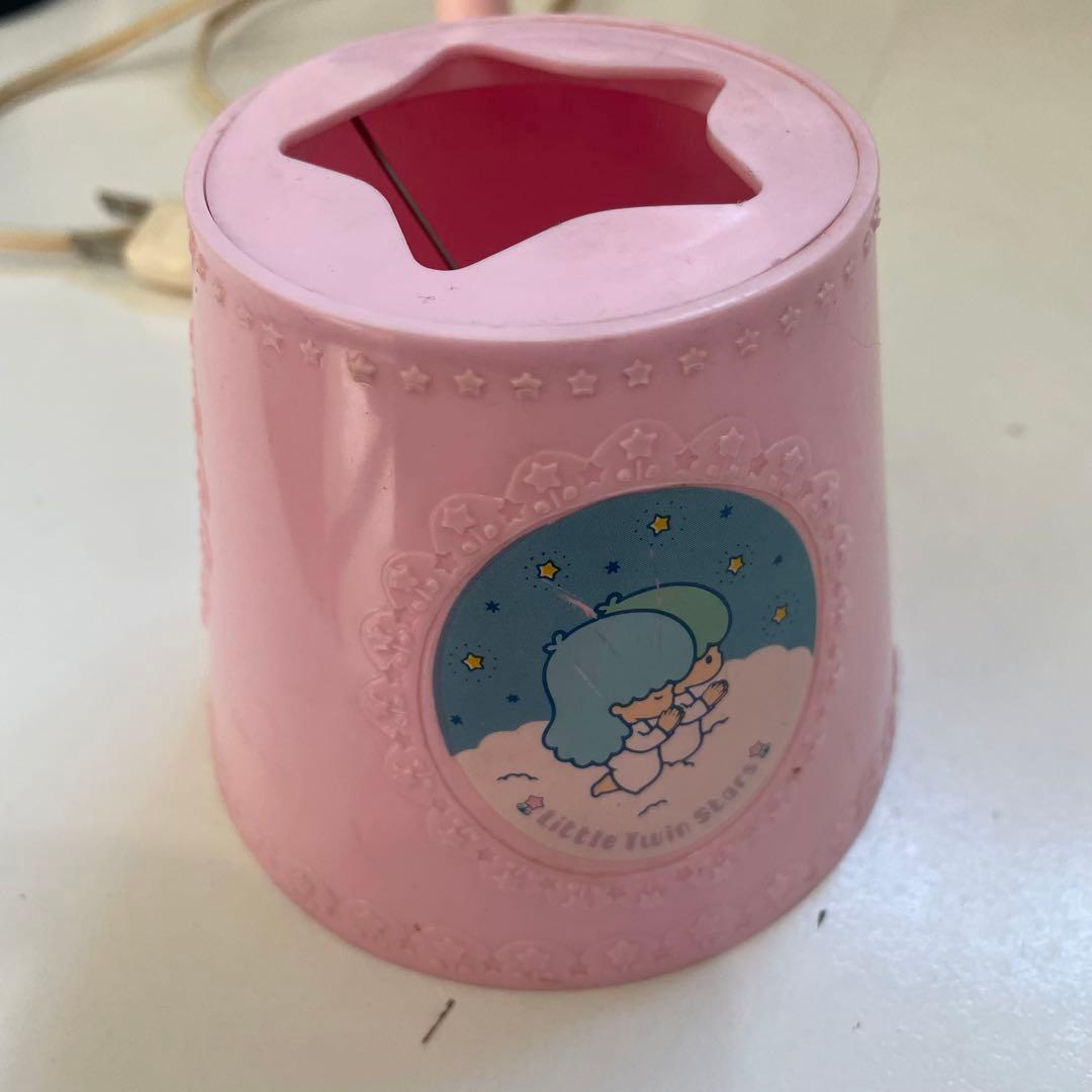 【当時品】キキララ　サンリオ　ミニランプ　ライト 1976年リトルツインスターズ