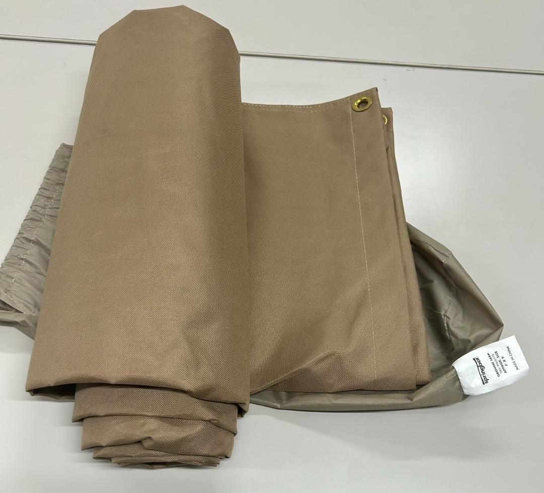 ホワイトダック　プロタ4　ブラウン／グランドシート　セット