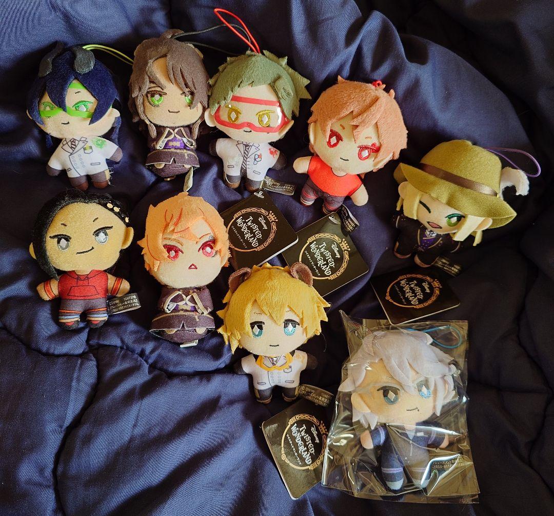 ディズニー ツイステッドワンダーランド ぬいぐるみ マスコットセット