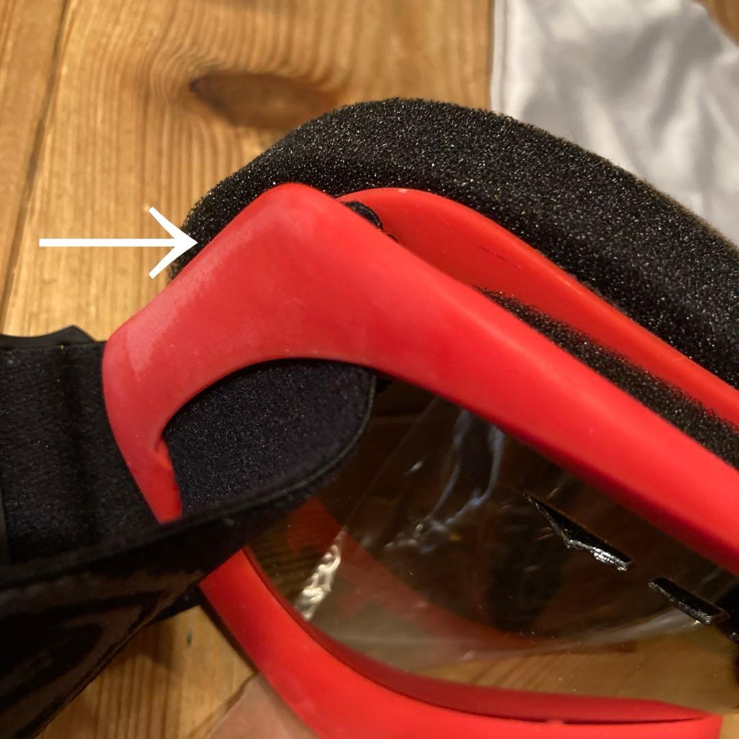 新品希少　DRAGON DX ゴーグル ホワイト エクストラレンズ付き