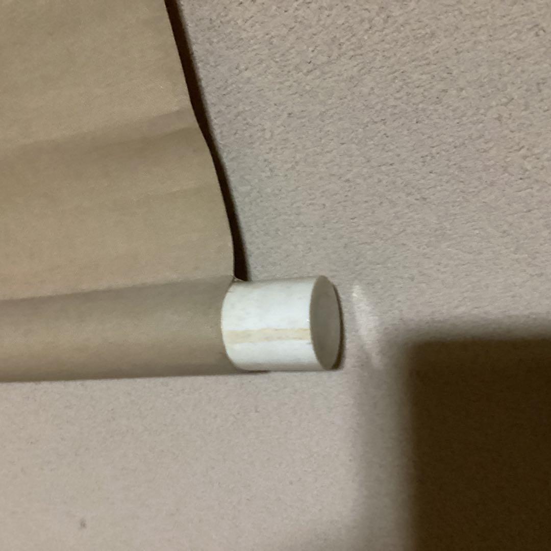 O-13. 蓮下の鷺　　白鷺と蓮の花 掛軸　尚文作