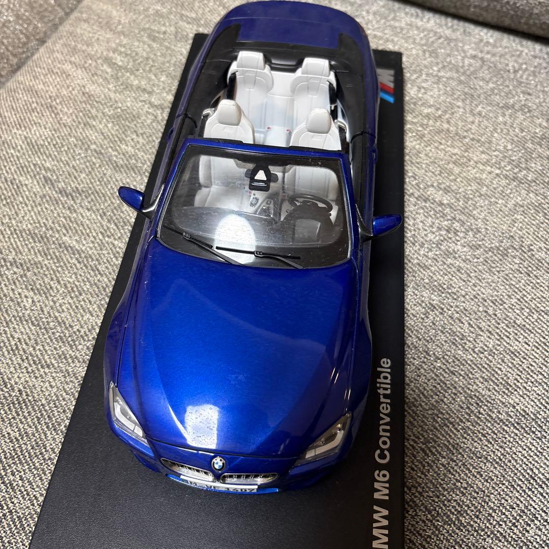  M6 Convertible ミニカー　ブルー