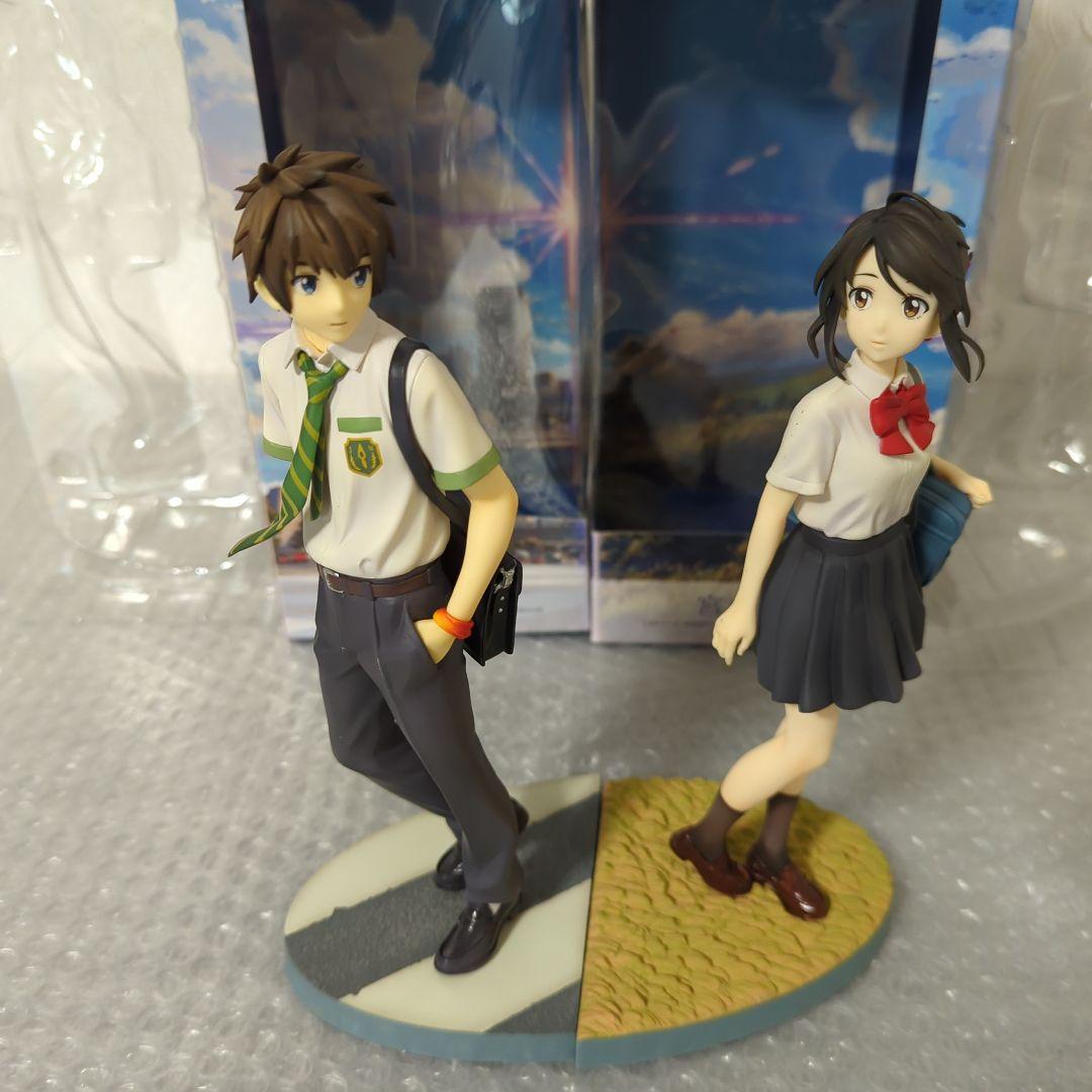 〚希少セット〛立花瀧 & 宮水三葉 グッドスマイルカンパニー 1/8 フィギュア