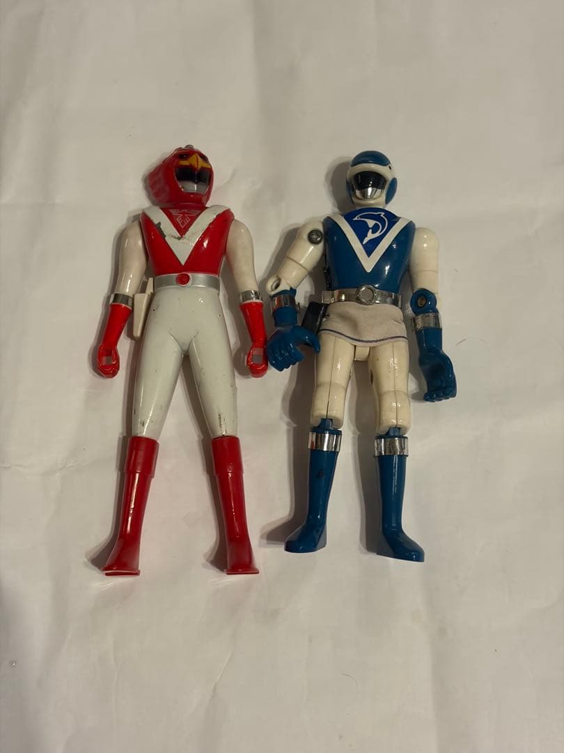 1988年 超獣戦隊ライブマン レッドファルコン ブルードルフィン フィギュア