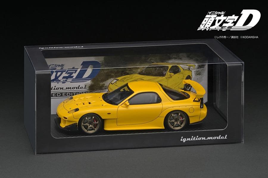 新品 イグニッションモデル 1/18 頭文字D FD3S RX-7 IG2868