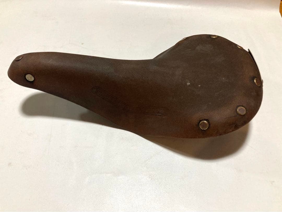 BROOKS ブラウン　レザーサドル