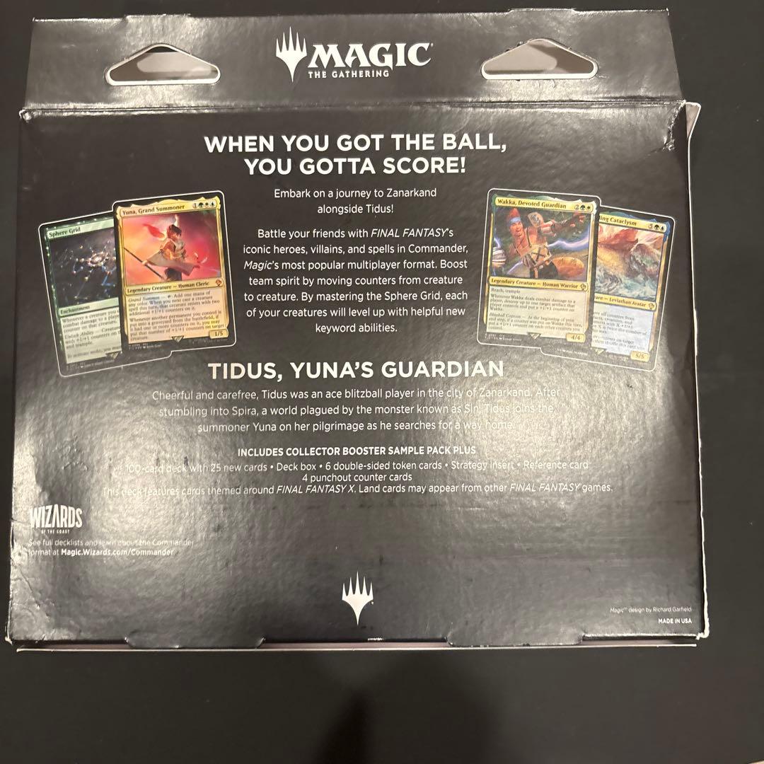 MTG 統率者デッキ カウンター・ブリッツ 英語 サンプルパックなし FF