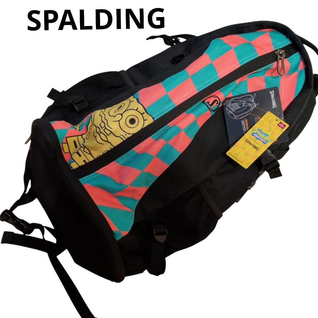 【新品】SPALDINGスポンジボブ ケイジャー リュック　バスケ