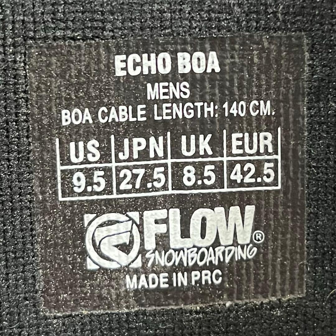 【美品_即日発送】FLOW フロー ECHO BOA エコーボア27.5cm