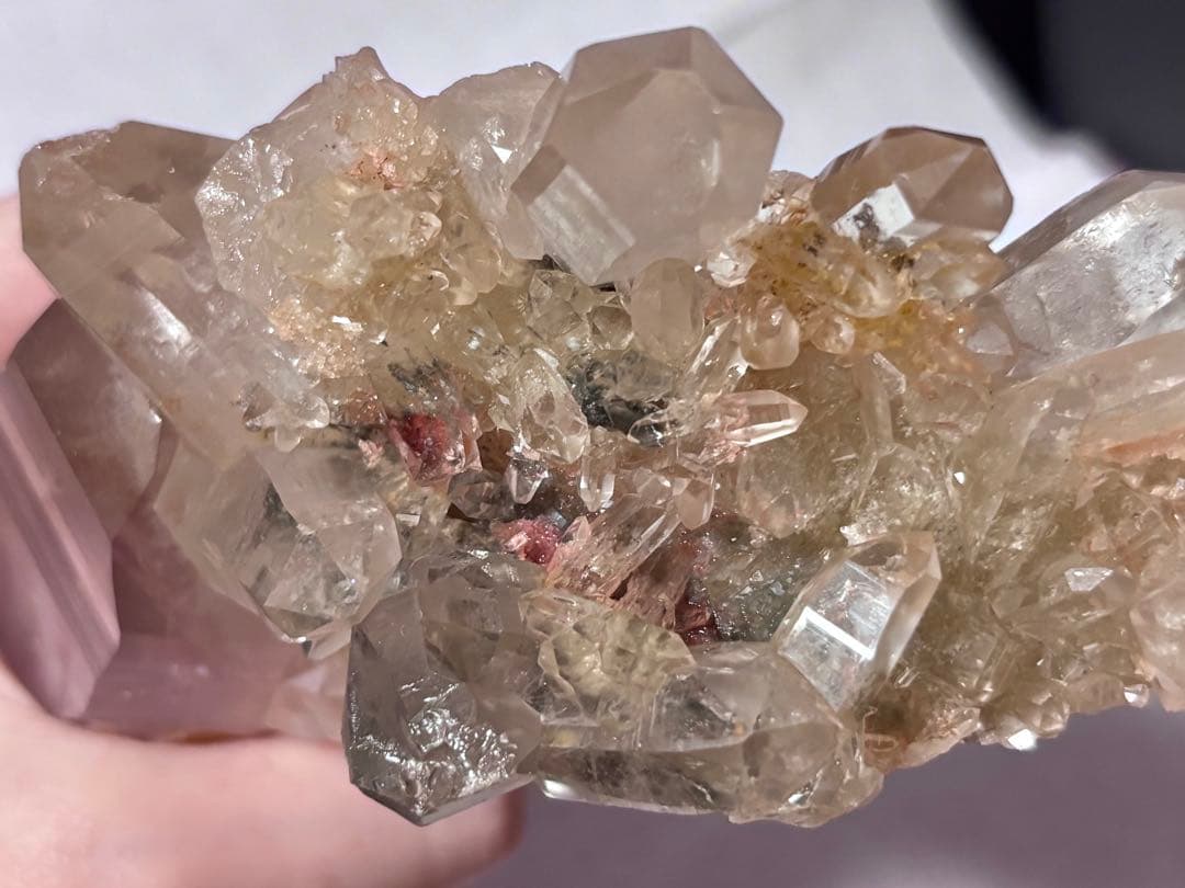 【希少】天然ヒマラヤ水晶クラスター(マニカラン産) マニカラン水晶 大きめ