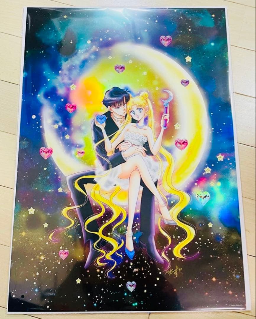 セーラームーンカフェ　オーロラポスター(描き下ろし）