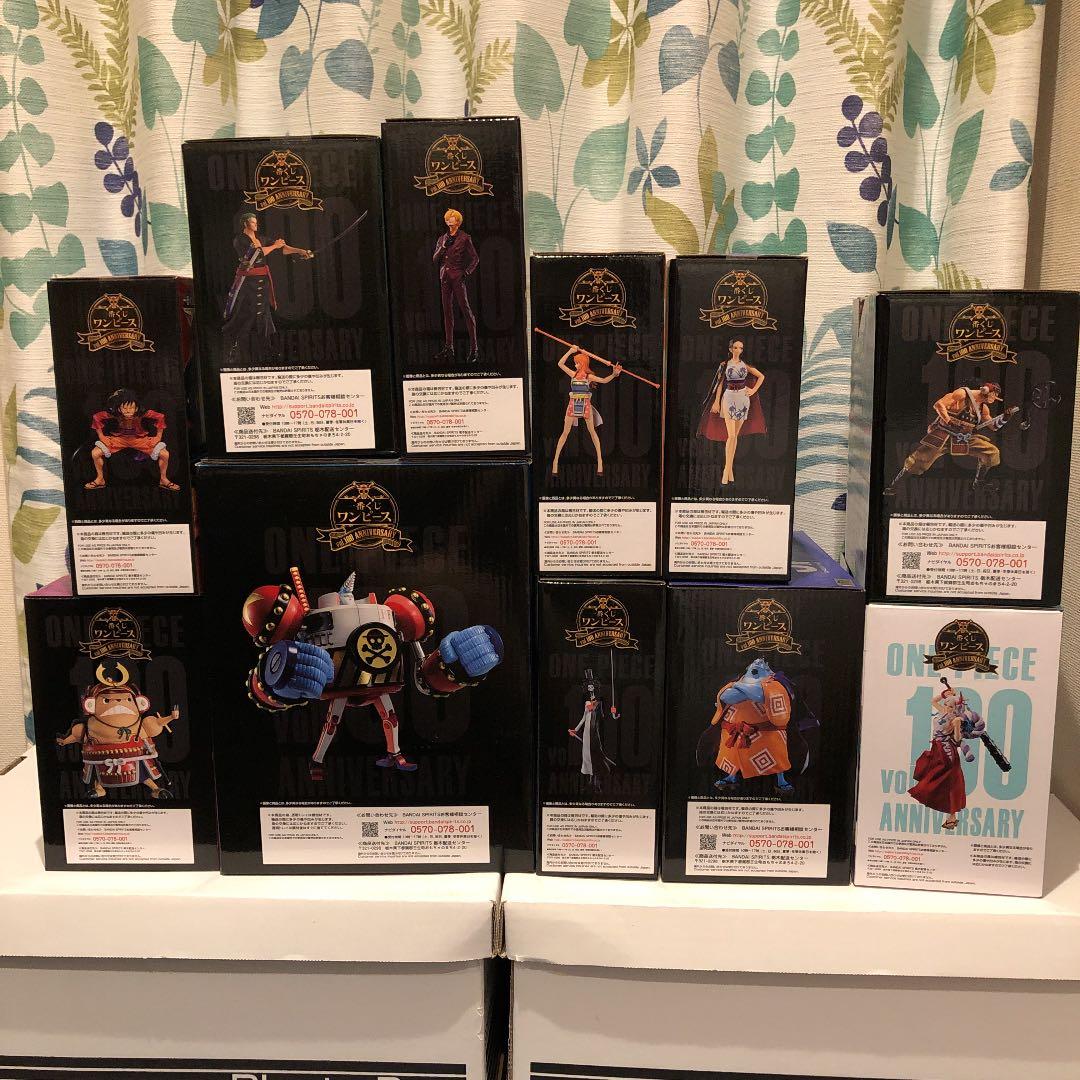 一番くじ　ワンピース 100 Anniversary コンプリート　フィギュア