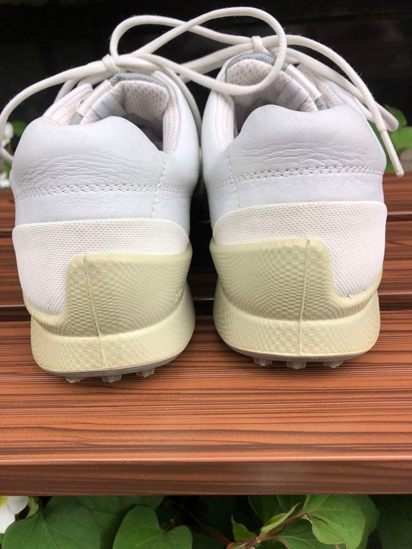 335番 美品ECCO バイオム ゴルフシューズ 38 24.0cmスパイクレス