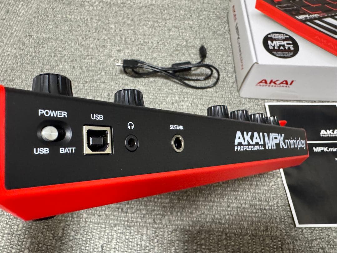 AKAI MPK mini play 25鍵 MIDIキーボード
