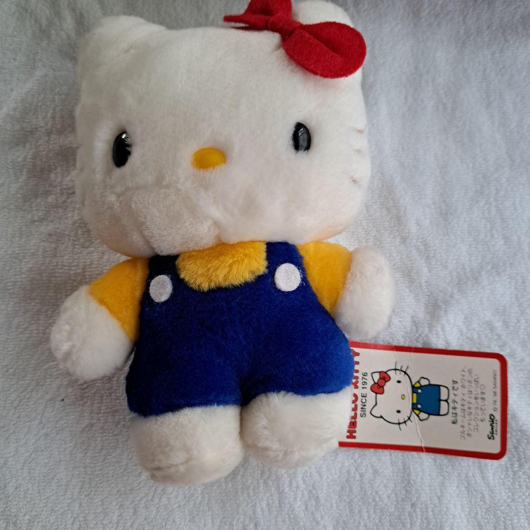 激レア　キティちゃんファミリー勢揃い　ぬいぐるみ　当時物　平成レトロ