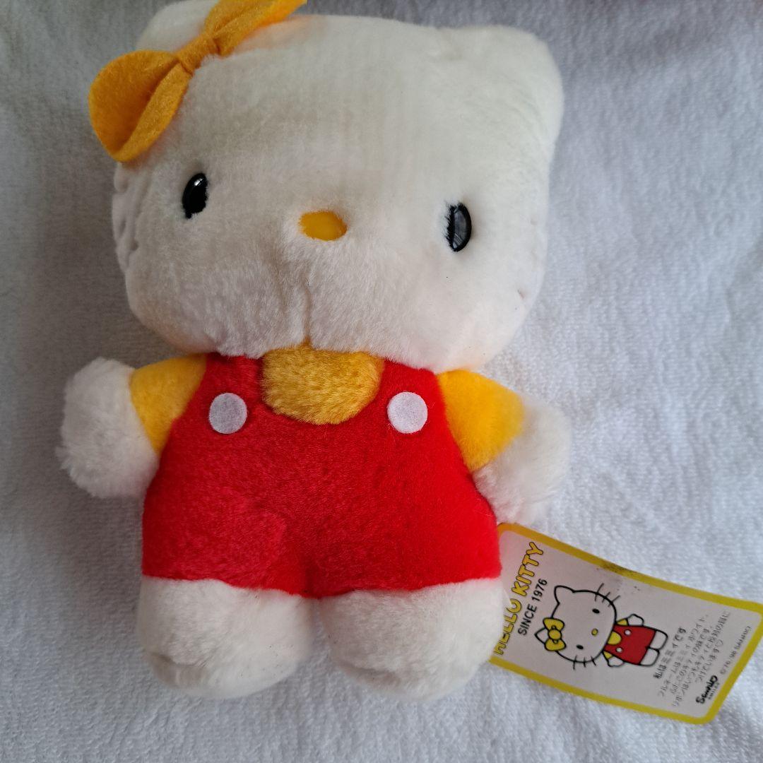 激レア　キティちゃんファミリー勢揃い　ぬいぐるみ　当時物　平成レトロ