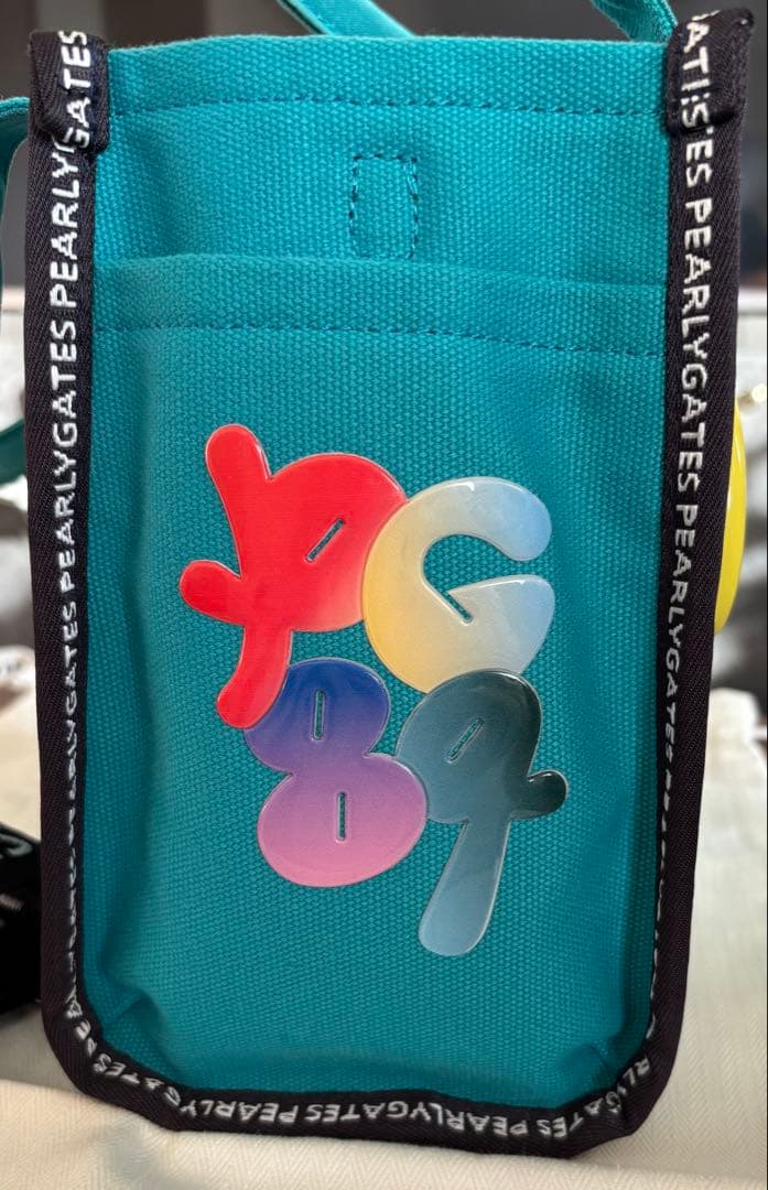 【美品】パーリーゲイツ ラウンドバッグ35th