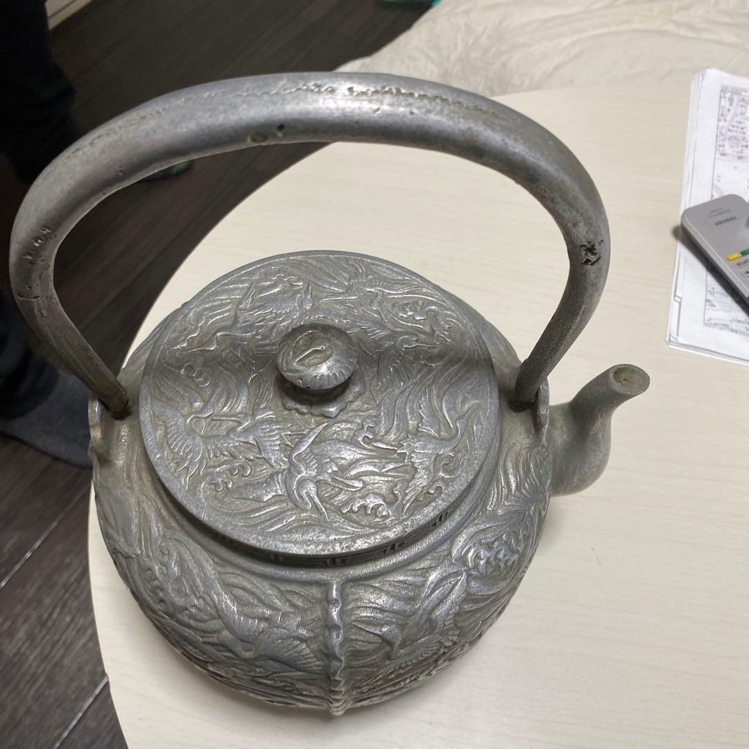 南部鉄風　鉄瓶