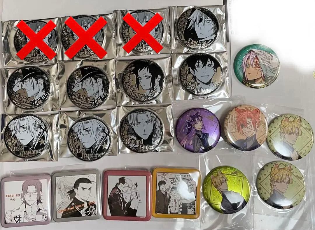 Dグレ 缶バッジ まとめ売り