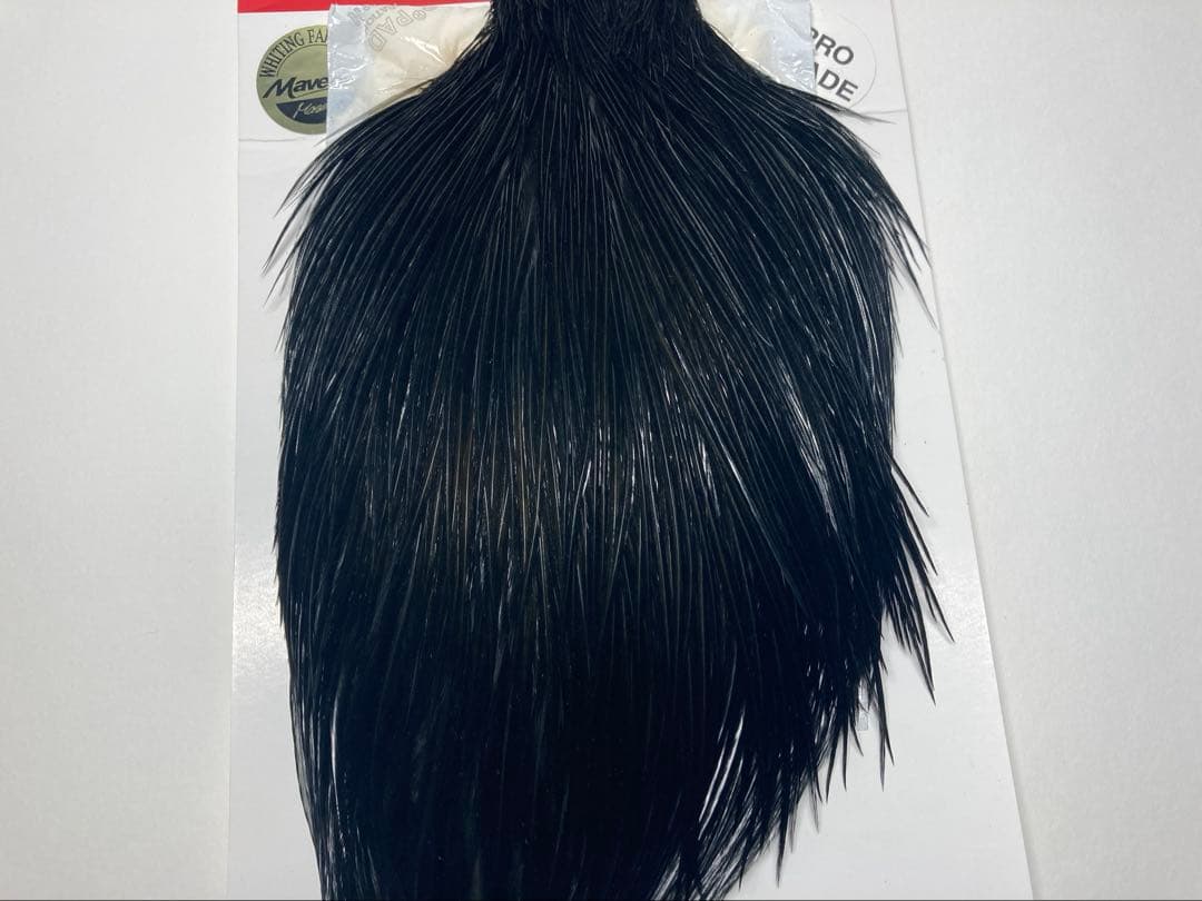 ホワイティング コック ハックル【ブラック】　プログレード