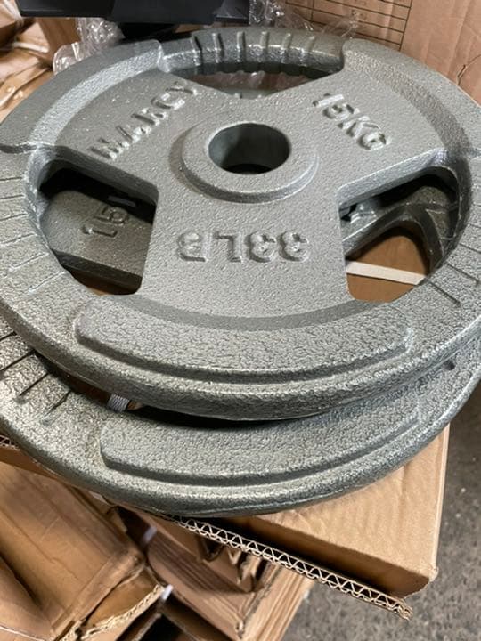 50mmアイアンプレート　15kg  6枚