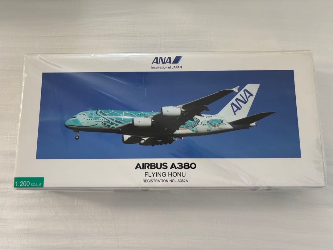 ANA エアバスA380フライングホヌ 1:200夏フェア17日まで開催中