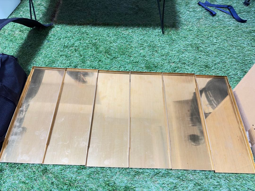 IGTテーブル 真鍮　ハーフユニット　パネル　6枚　セット