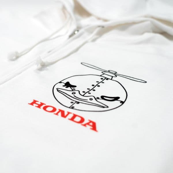 「DREAMSCOMETRUE　by Honda」 　ジップフーディー