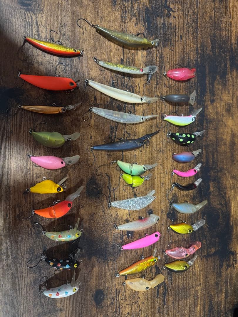 エリア トラウト スプーンルアーセット 70個