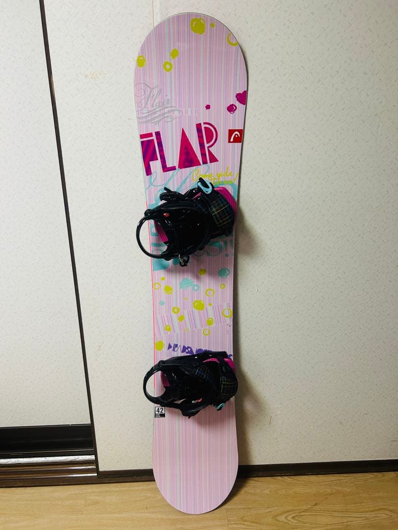 【専用】HEAD スノーボード　板　ビンディングセット　142cm スノボ