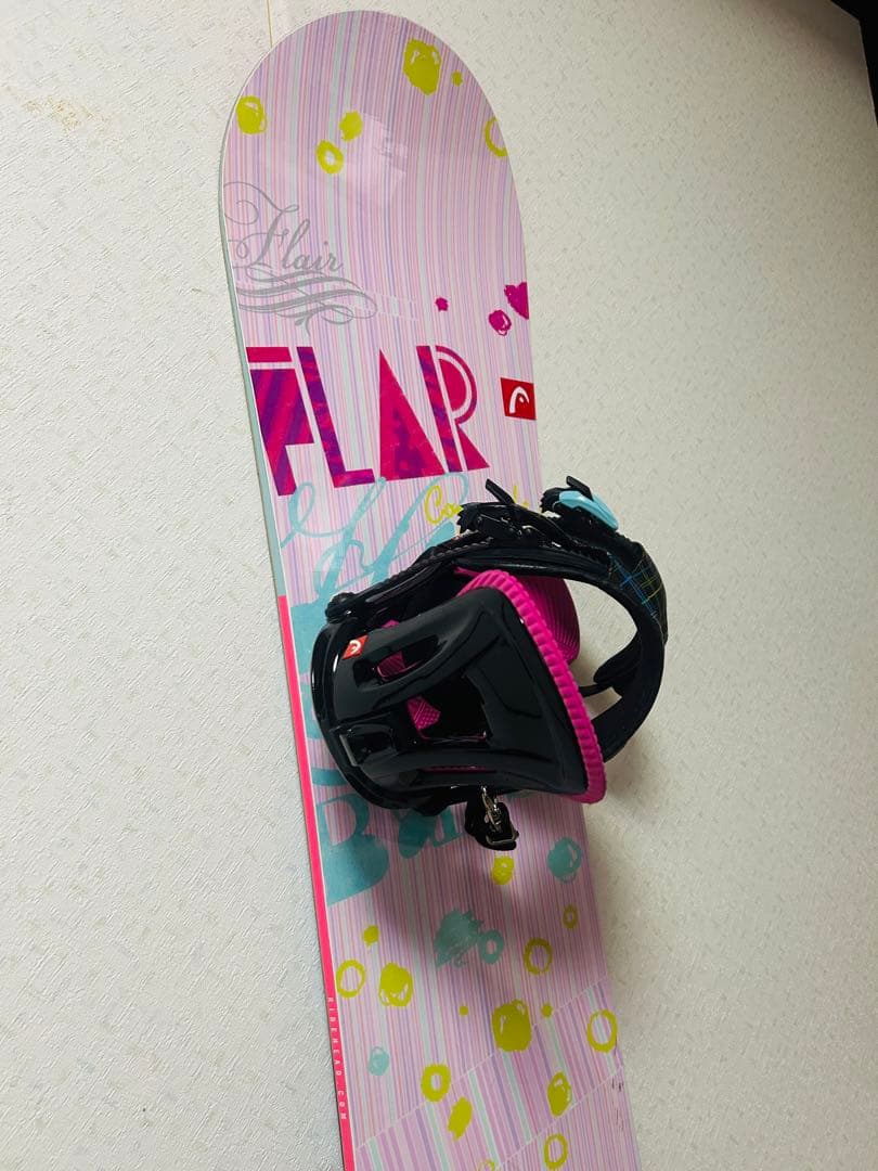 【専用】HEAD スノーボード　板　ビンディングセット　142cm スノボ