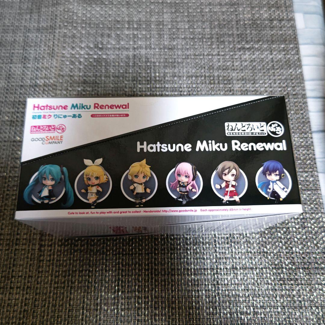 新品未開封 ねんどろいどぷち 初音ミク りにゅーある 1BOX 8個入り